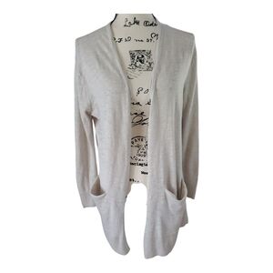 Madewell Cream Color Open Cardigan Size XXS